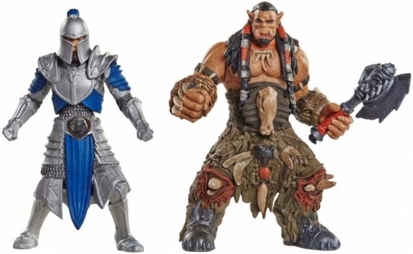 Image of Warcraft Mini Figures - Alliance Soldier vs Durotan