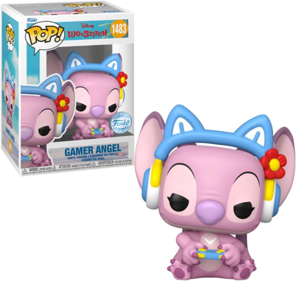 Disney Lilo & Stitch Funko Pop Vinyl: Gamer Angel afbeelding