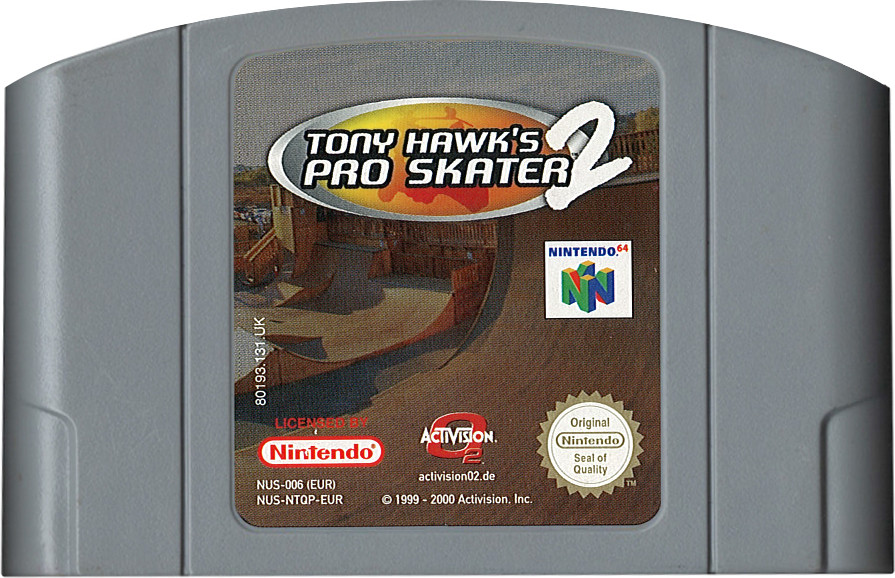 Tony Hawk's Pro Skater 2 (losse cassette)