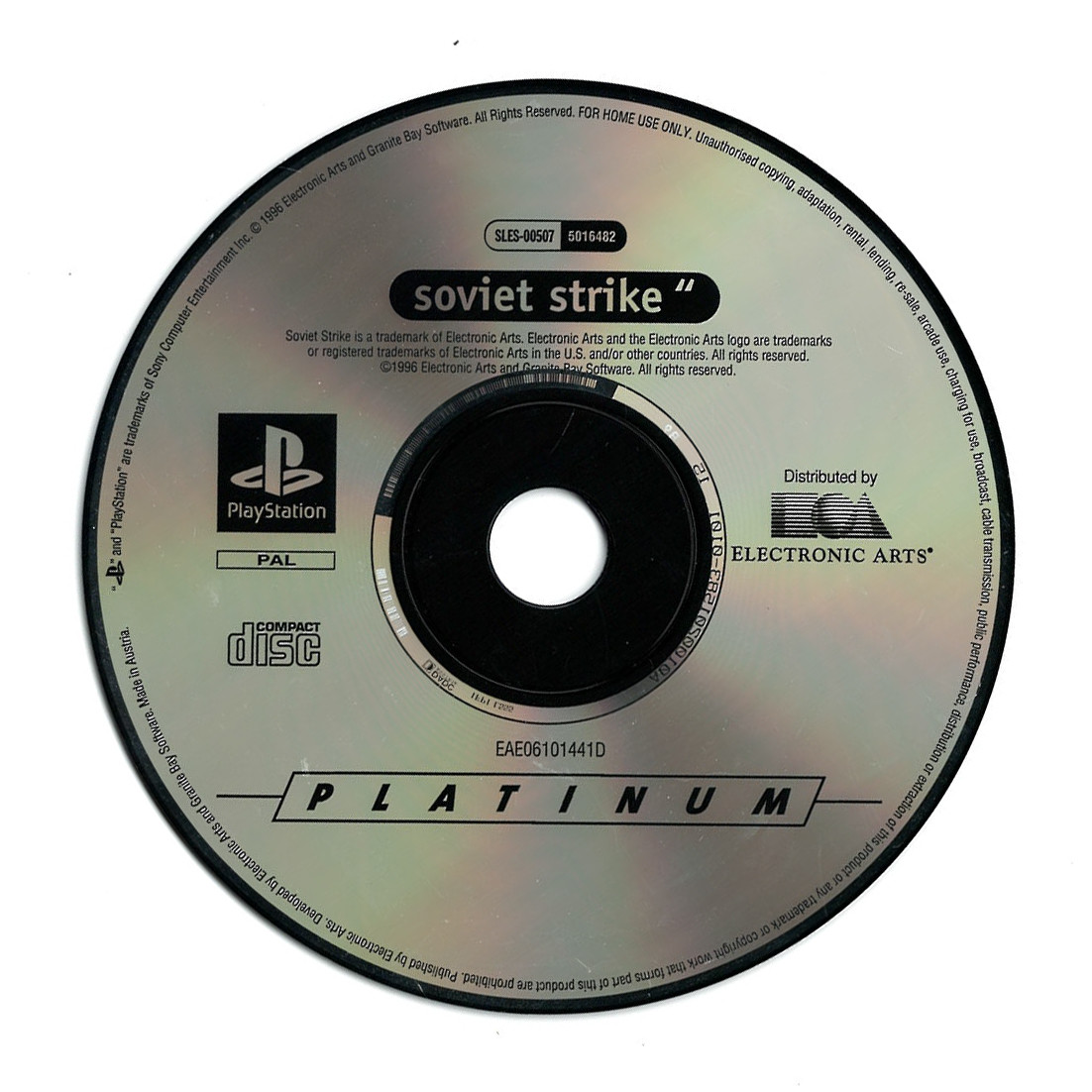 Soviet Strike (EA classics platinum) (losse disc)