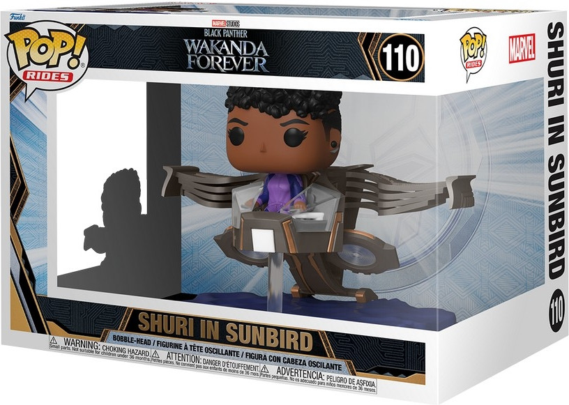 Black Panther Wakanda Forever Funko Pop Vinyl: Shuri in Sunbird afbeelding