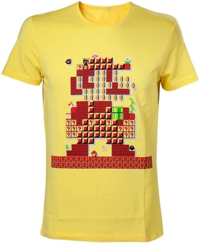 Image of Nintendo - Yellow Mario Maker T-Shirt