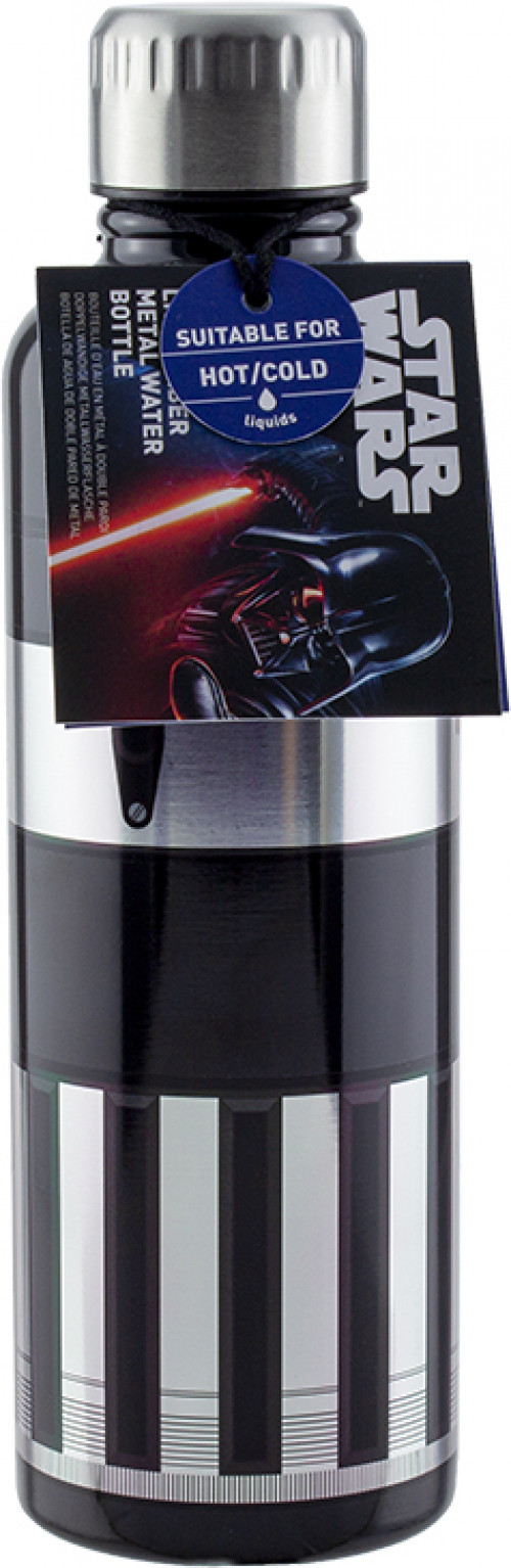 Star Wars - Darth Vader Lightsaber Metal Water Bottle
