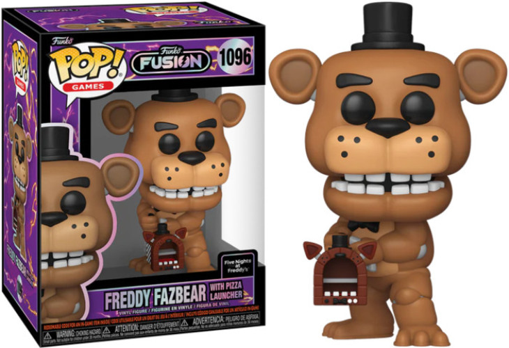 Five Nights at Freddy Funko Pop Vinyl: Freddy Fazbear with Pizza Launcher afbeelding