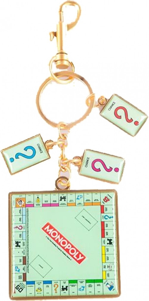 Hasbro - Monopoly - Metal Keychain With Charms