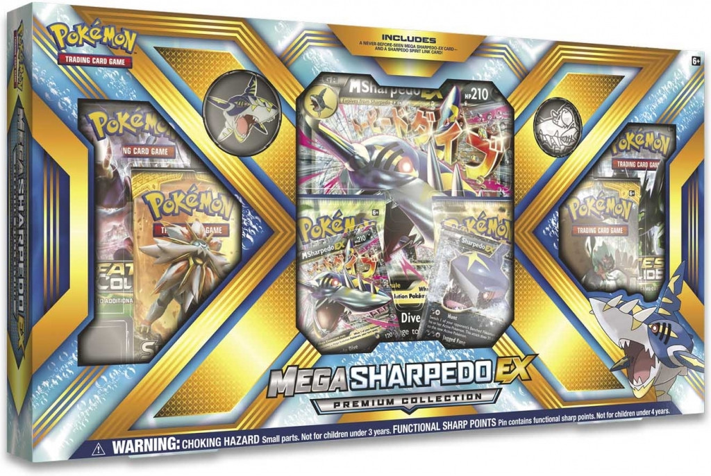 Pokemon Tcg Mega Sharpedo Ex Premium Collection Box pokemon kopen in de aanbieding