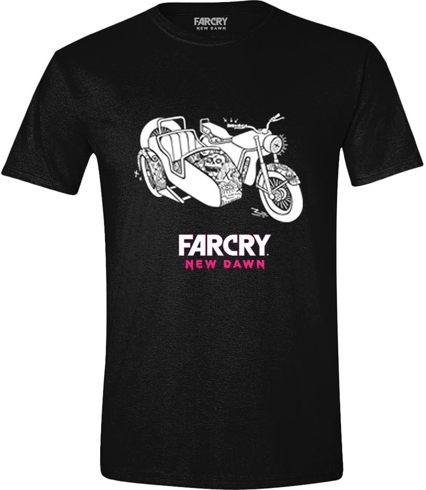 Far Cry New Dawn - Side Car Men T-Shirt Black