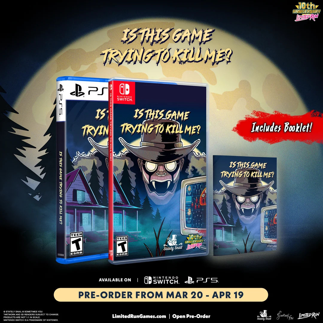 Is this Game Trying to Kill Me? (Limited Run Games)
