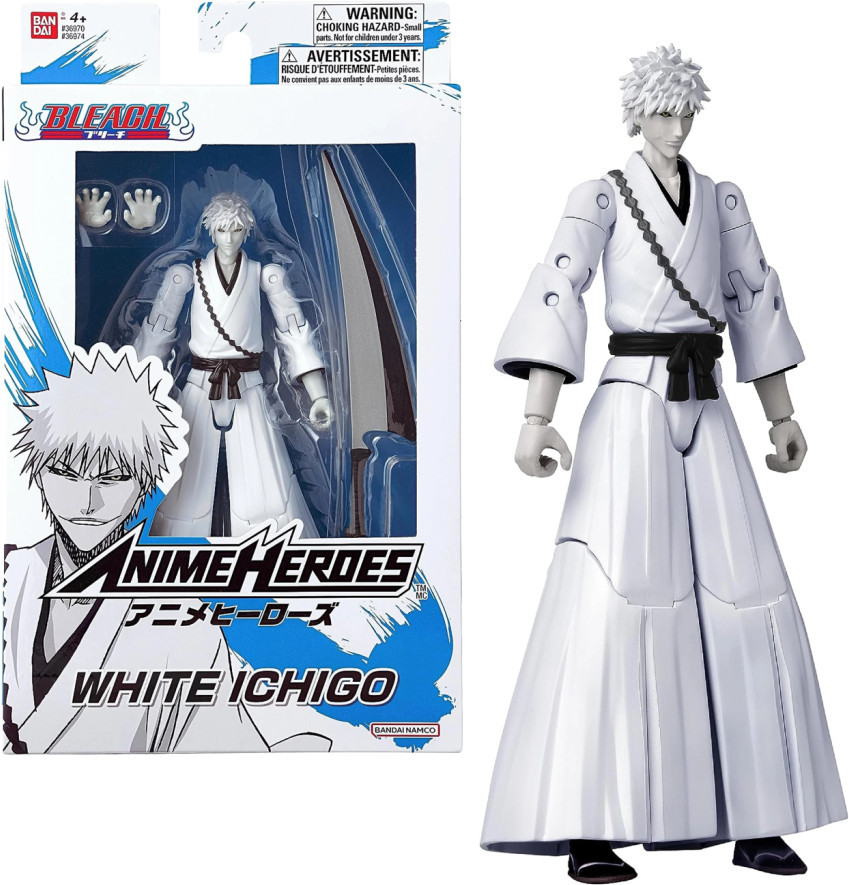 Anime Heroes Figuur - Bandai - Bleach - Wit Kurosaki Ichigo - 17 cm