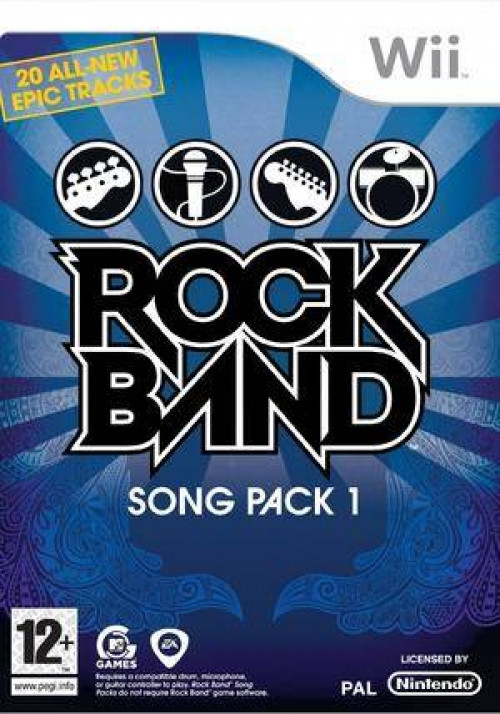 Image of Rock Band Song Pack 1