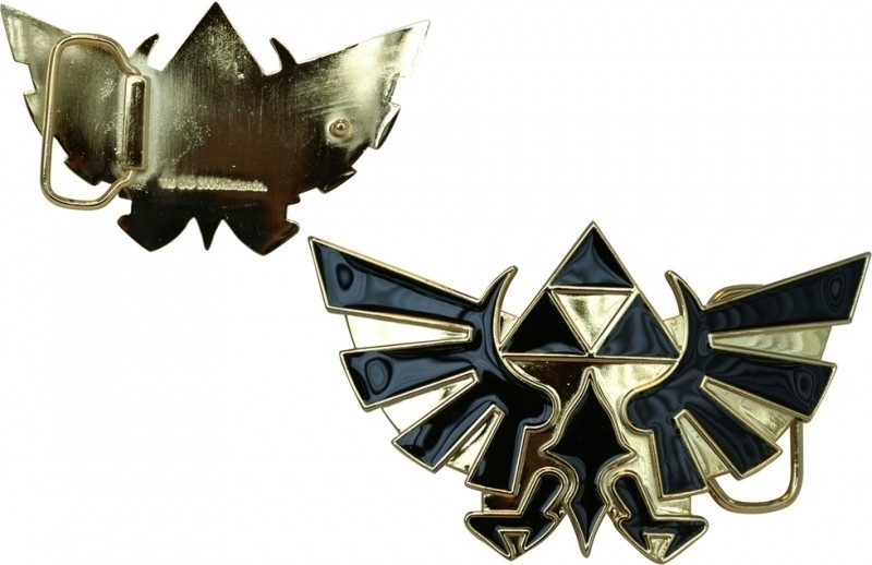Zelda Golden Logo Belt Buckle