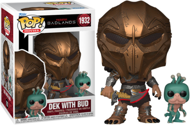 Predator Badlands Funko Pop Vinyl: Dek with Bud afbeelding