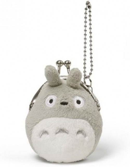Ghibli - Totoro Pluche Coin Purse Grey 8cm