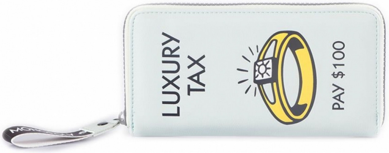 Hasbro - Monopoly Luxury Tax Women's Zip Around Wallet afbeelding