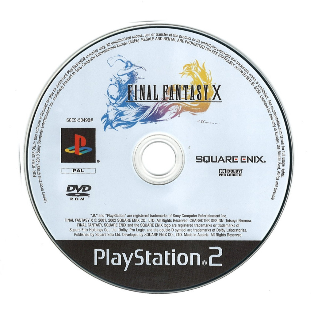 Final Fantasy 10 (losse disc)