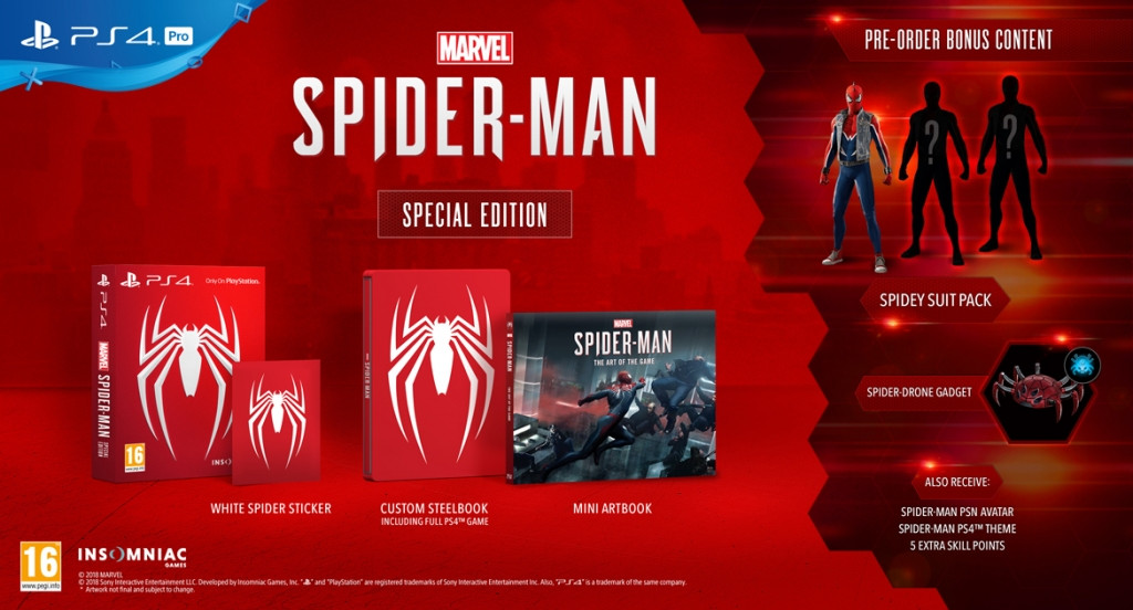 Sony Computer Entertainment Spider-Man (Special Edition)