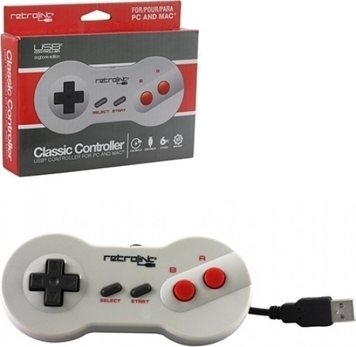 USB Classic Controller Dogbone Shaped