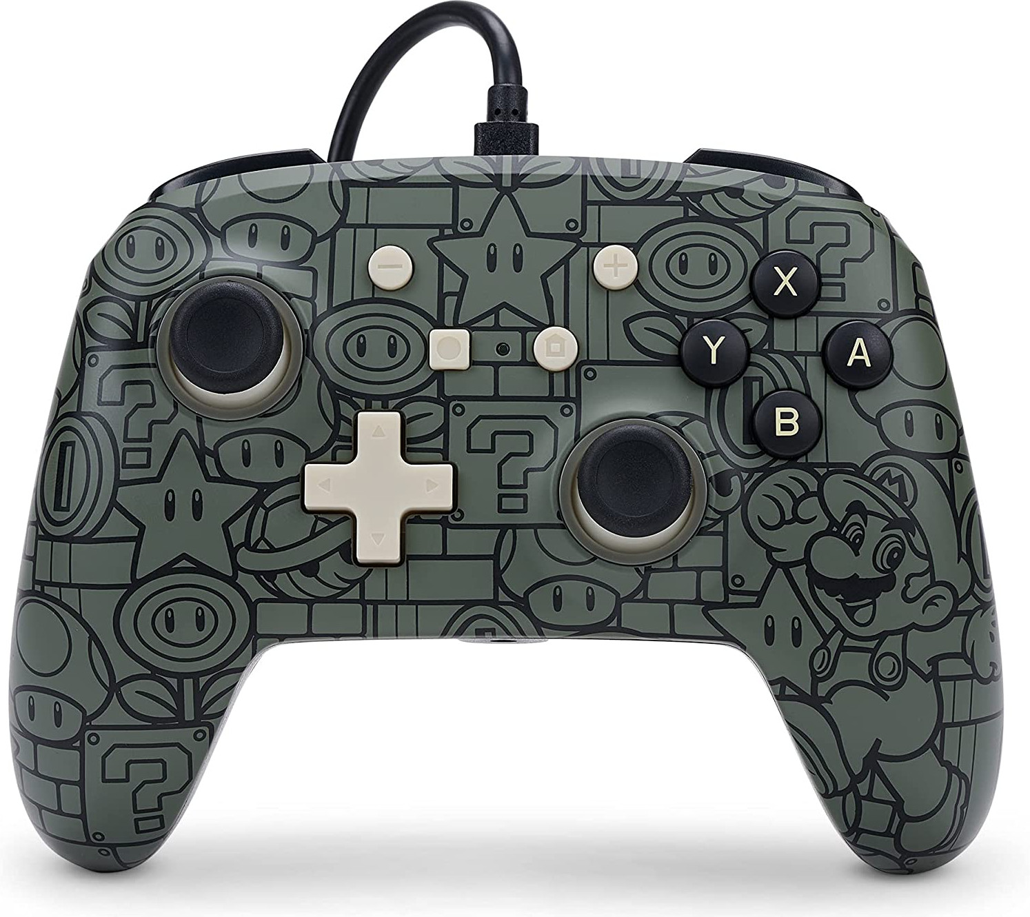 PowerA Enhanced Wired Controller - Power-Up Mario