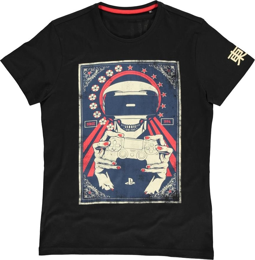 Sony - Playstation - VR Skull Men's T-shirt