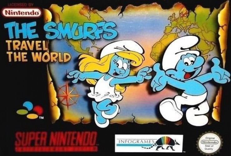 Image of De Smurfen ontdekken de wereld