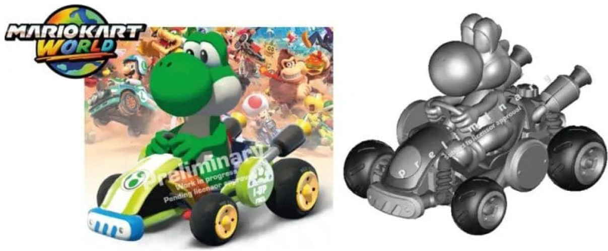 Carrera Go! - Mario Kart Mario Kart World - Yoshi