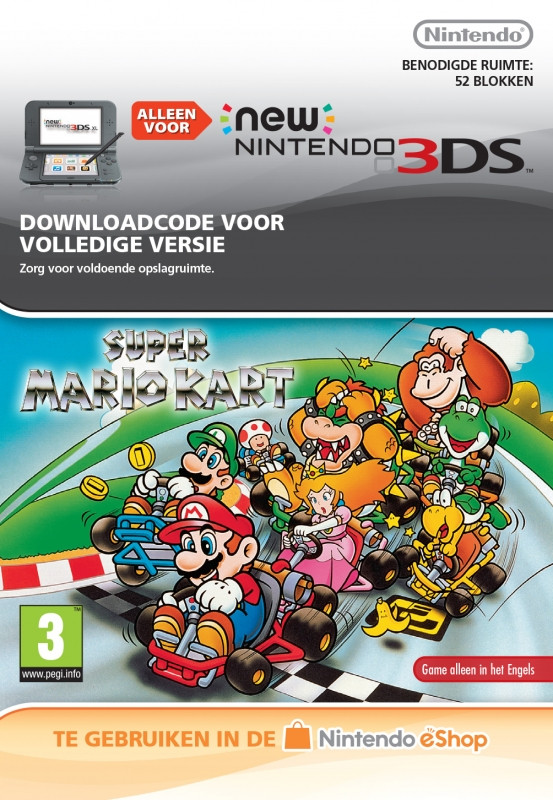 Nintendo Super Mario Kart Virtual Console nintendo kopen in de aanbieding Nintendo Super Mario Kart Virtual Console nintendo kopen in de aanbieding