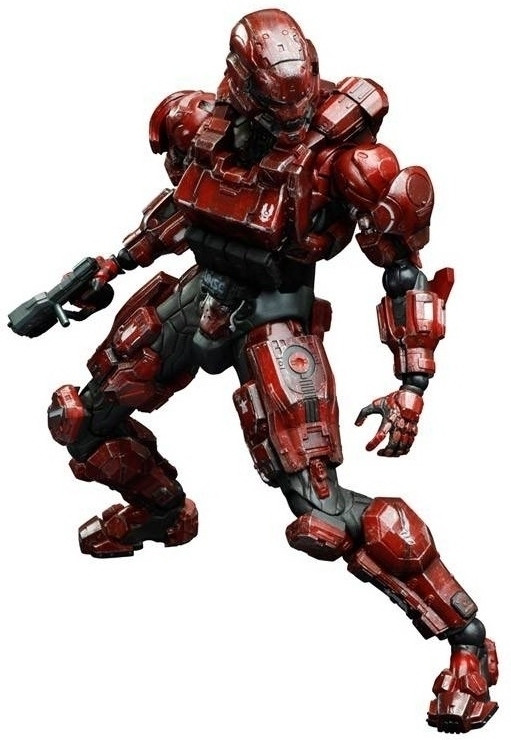 Image of Halo 4 Play Arts Kai Figure - Spartan Soldier