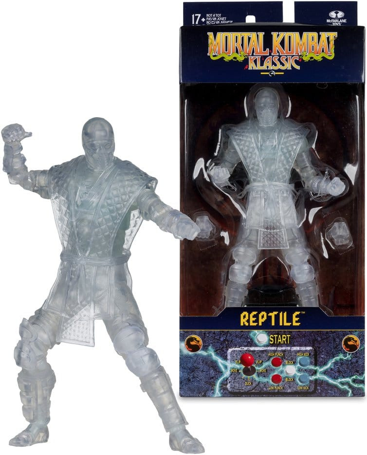Mortal Kombat Klassic Action Figure - Reptile (Invisible)