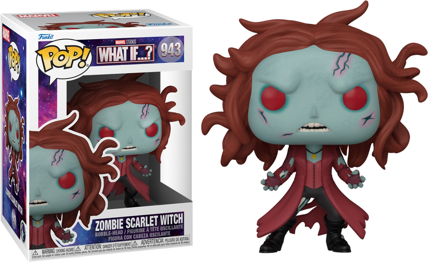 Marvel What If... Pop Vinyl Zombie Scarlet Witch (943)