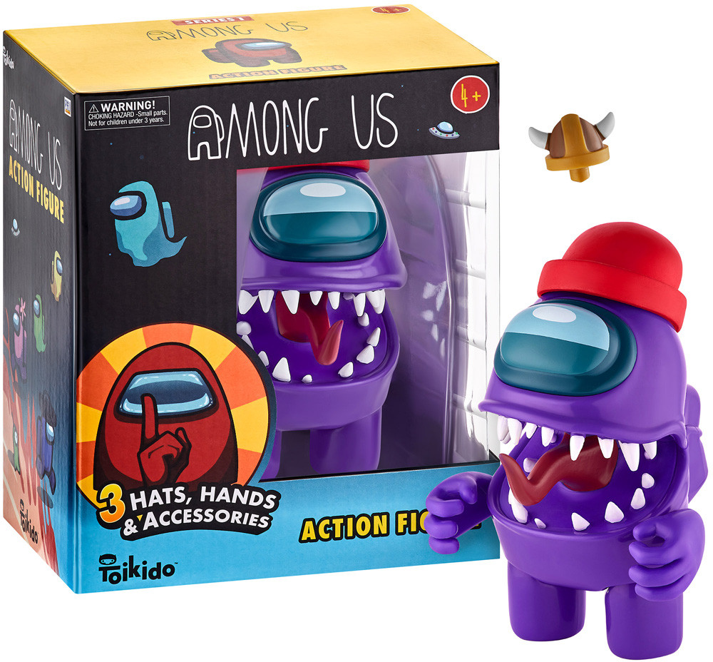 Among Us Action Figure (11,5cm) (Purple)