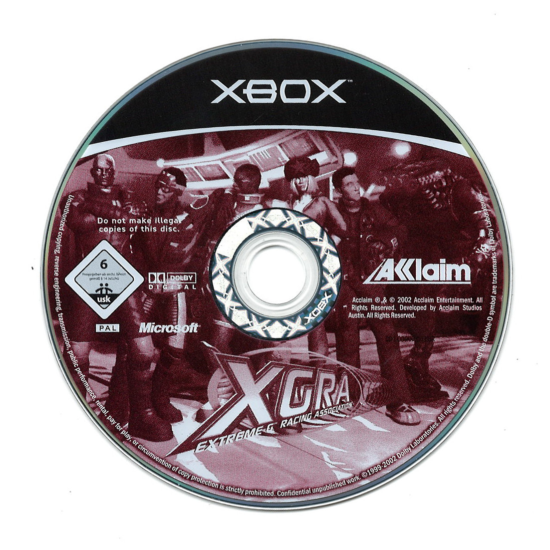 Extreme G Racing Association (losse disc)