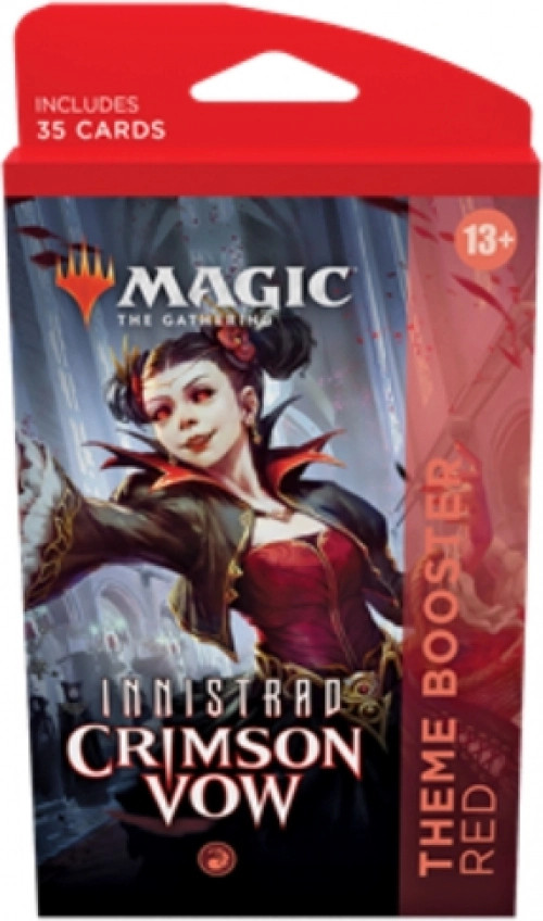 Magic the Gathering TCG Innistrad Crimson Vow Theme Booster - Red