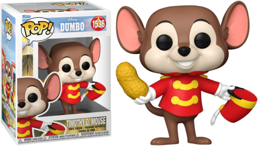 Disney Dumbo Funko Pop Vinyl: Timothy Q. Mouse afbeelding