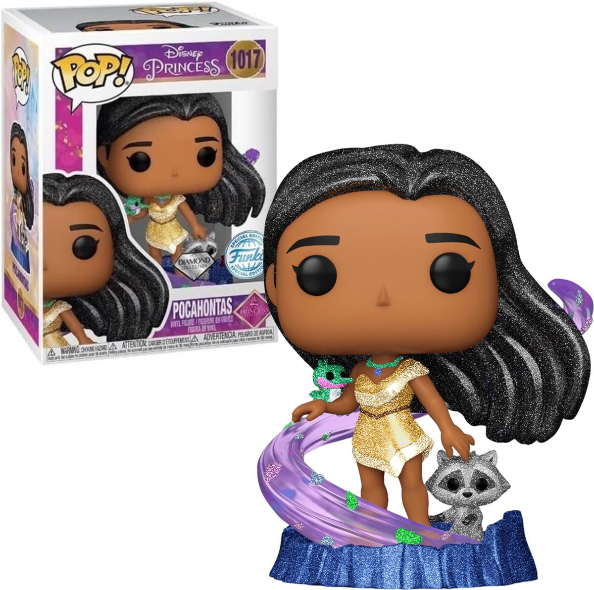 Disney Princess Funko Pop Vinyl: Pocahontas (Diamond Collection) afbeelding