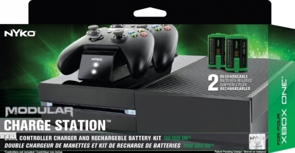 Image of Nyko - Oplaadstation voor de Xbox One controllers - Met 2 batterijen -
