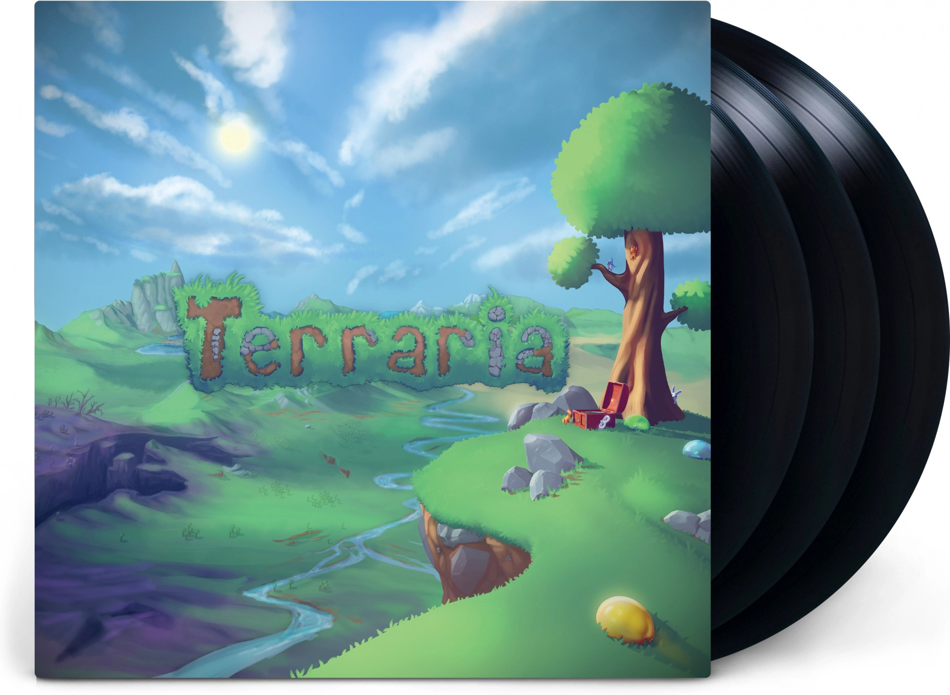 Terraria Original Soundtrack - 3 Black LP