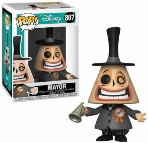 Funko Mayor met Megaphone - Funko Pop! - The Nightmare Before Christmas Figuur  - 9cm