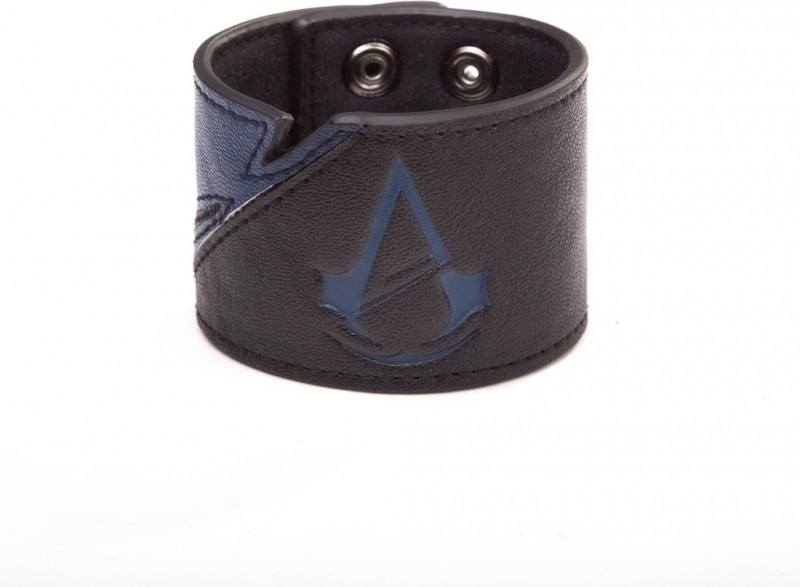 Image of Assassin's Creed Unity - Wristband (Zwart / Blauw)