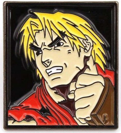 Street Fighter Pin Badge: Ken afbeelding