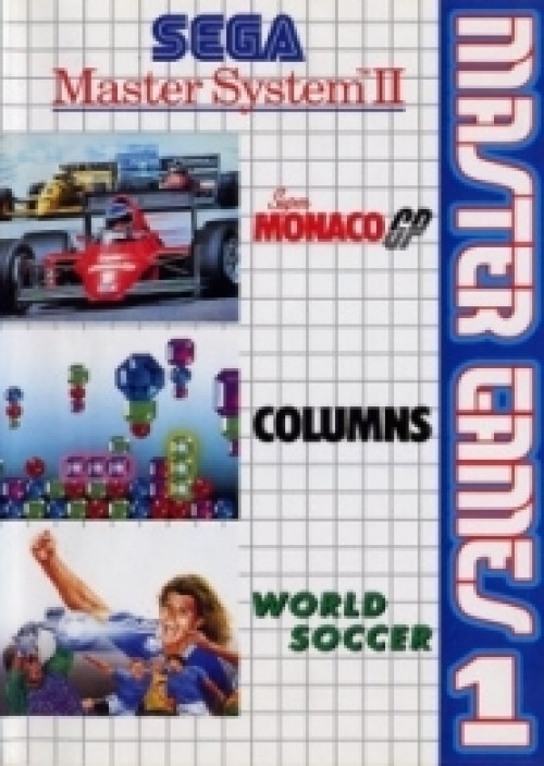 Master Games 1 (Super Monaco GP, Columns, World Soccer) (zonder handleiding)