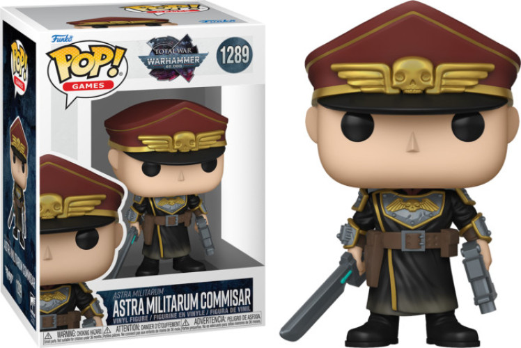 Total War: Warhammer 40k Funko Pop Vinyl - Astra Militarum Commisar