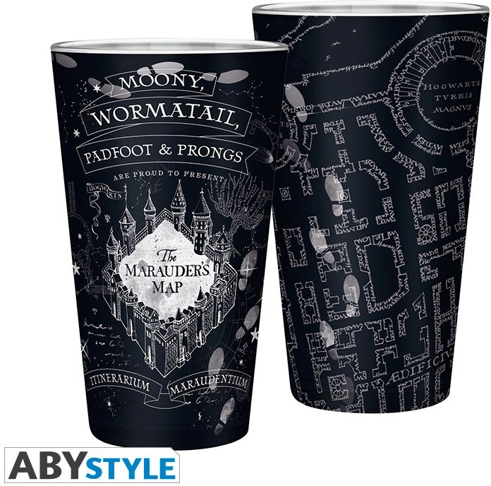 Harry Potter - Marauder's Map Large Glass