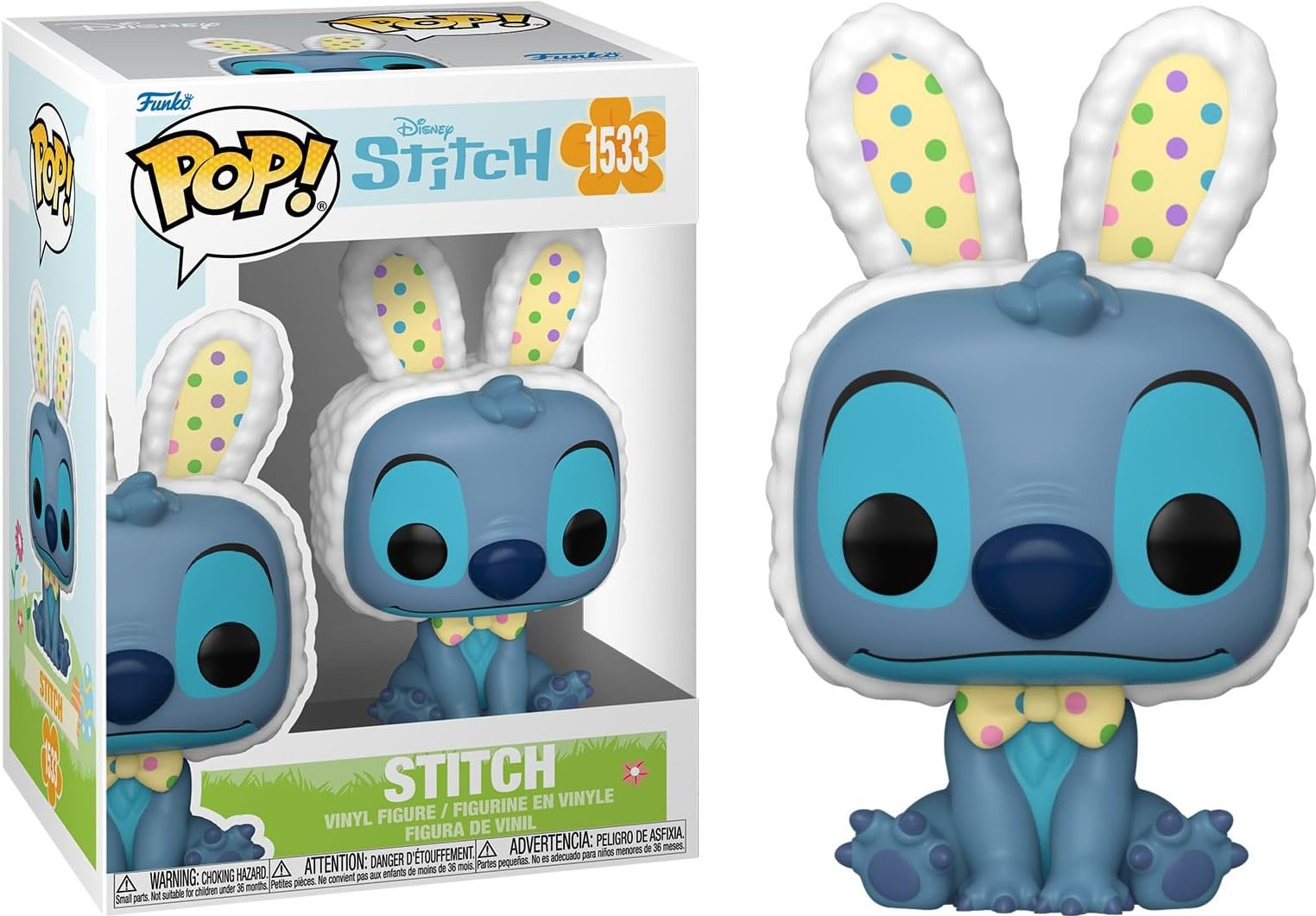Disney Lilo & Stitch Easter Funko Pop Vinyl: Stitch afbeelding