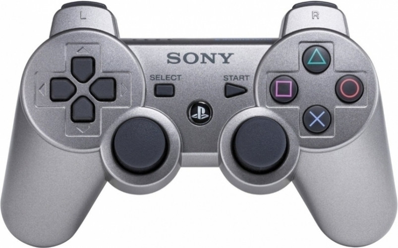 Image of Sony Wireless Dual Shock 3 Controller (Metallic Grey)