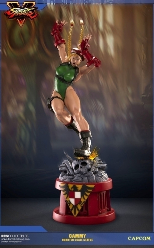 Image of Streetfighter: Regular Cammy 1:4 scale Ultra Statue