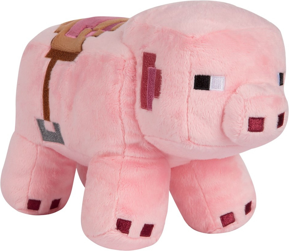 Minecraft Pluche - Adventure Saddled Pig