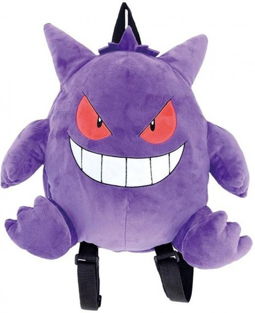 Pokemon - Gengar Pluche Zipper Backpack