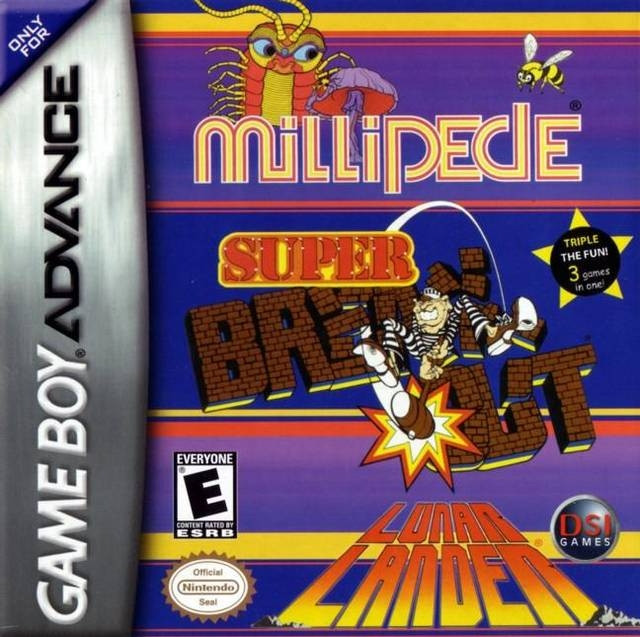 Millipede / Super Break Out / Lunar Lander