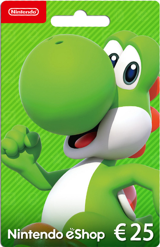 Nintendo tegoed 25 EURO NL (digitaal)