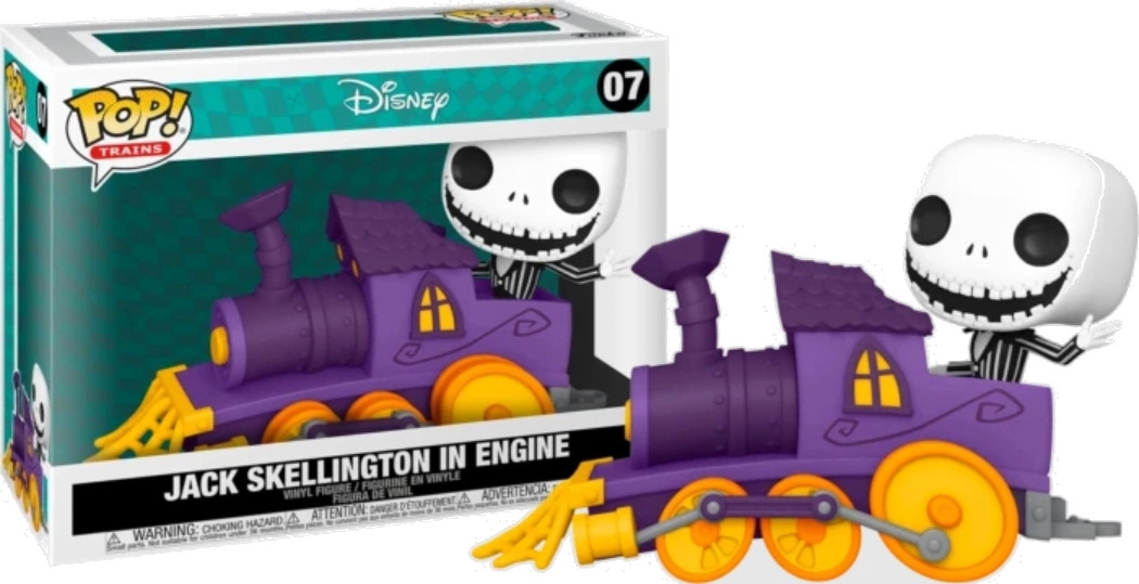 Disney The Nightmare Before Christmas Pop Vinyl Jack Skellington in Engine